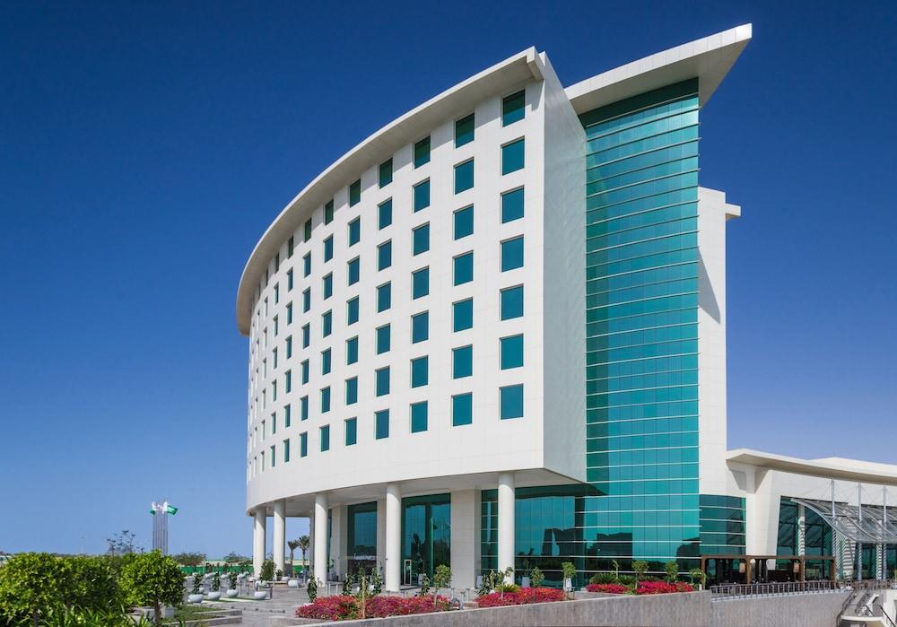 Bay La Sun Hotel And Marina - Emaar King Abdullah Economic City Exterior photo The new terminal at Palm Springs International Airport