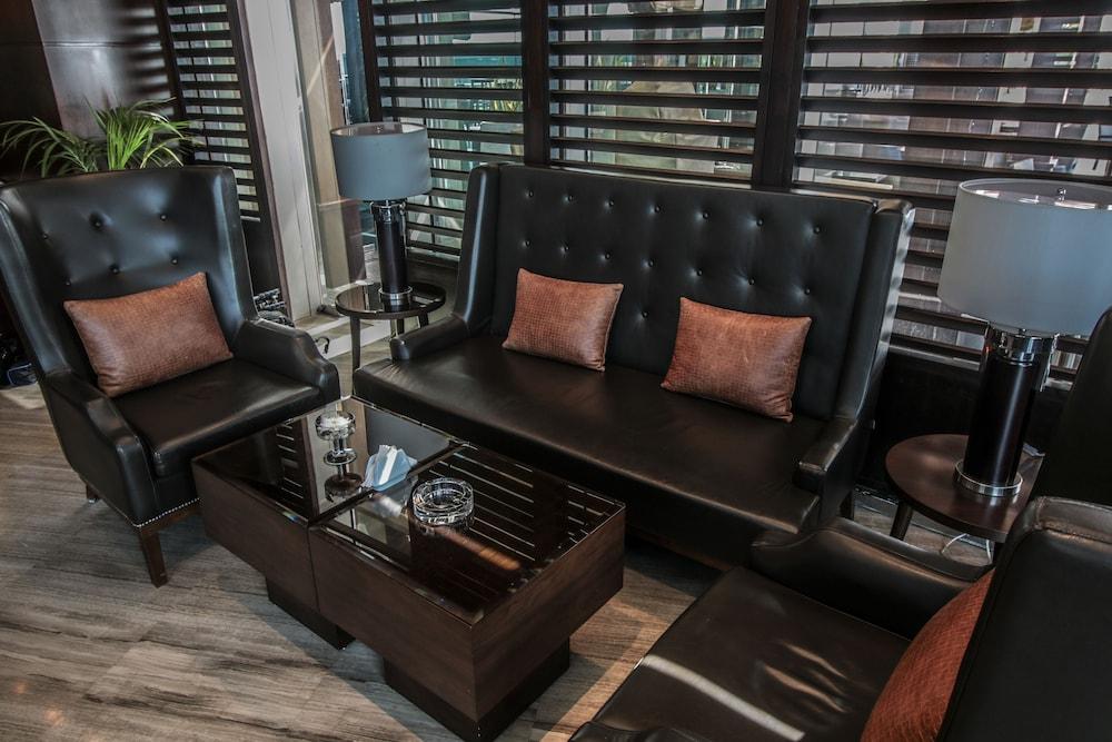 Bay La Sun Hotel And Marina - Emaar King Abdullah Economic City Exterior photo The interior of the lounge